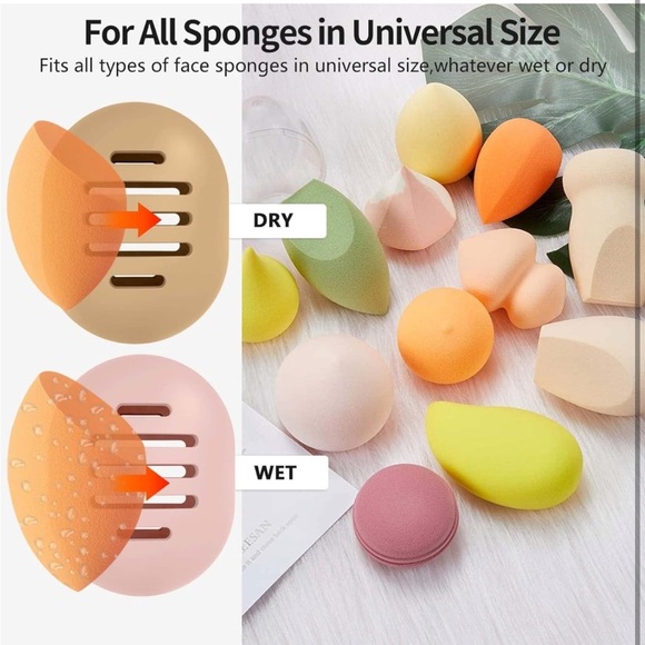 Keep Your Beauty Blender clean with the Double Sided Vented Silicone Holder! - Picture 6 of 6